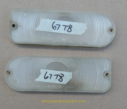 1967 Ford Thunderbird turn signal lenses pair