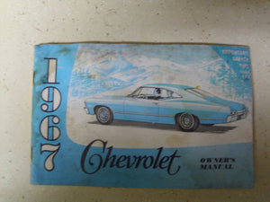 1967 Chevrolet (Impala) owners manual