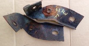 1968-69 Ford Fairlane front bumper end brackets