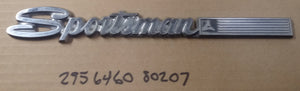 1969-1977 Dodge Sportsman Fender Emblem