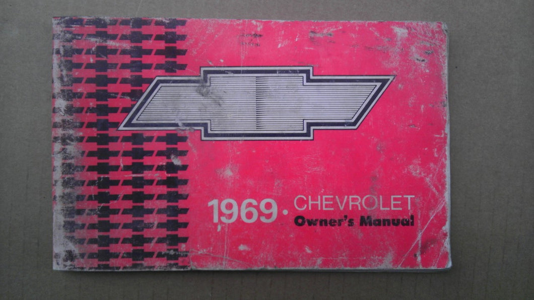 1969 Chevrolet owners manual
