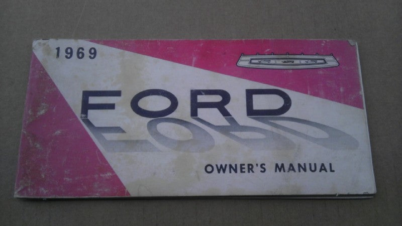 1969 Ford owners manual