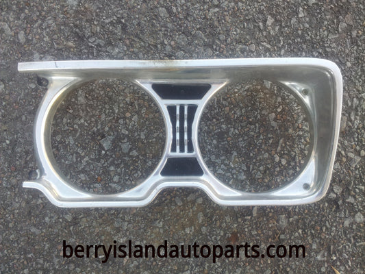 1969 Plymouth Fury headlight bezel driver side