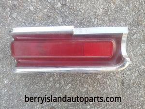 1969 Plymouth Fury I and II taillight assembly driver side