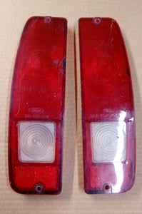 1970 Ford truck taillight lenses pair