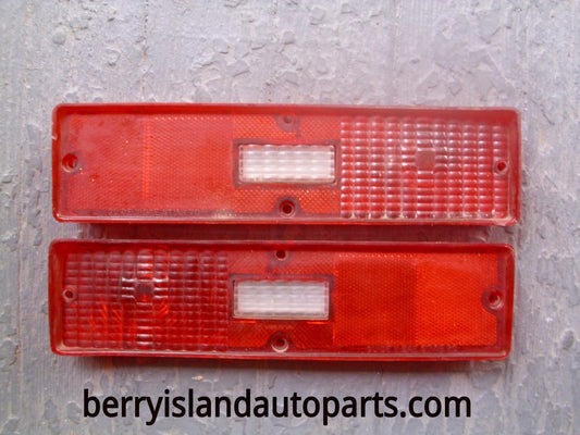 1971 Chevy Nova taillight lenses pair