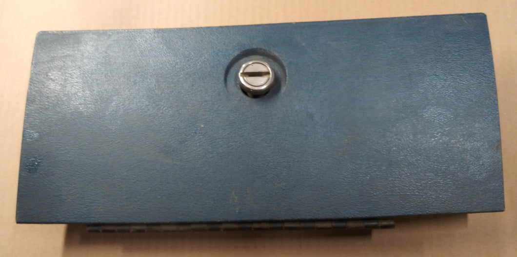 1972-79 Ford Torino etc glove box lid blue