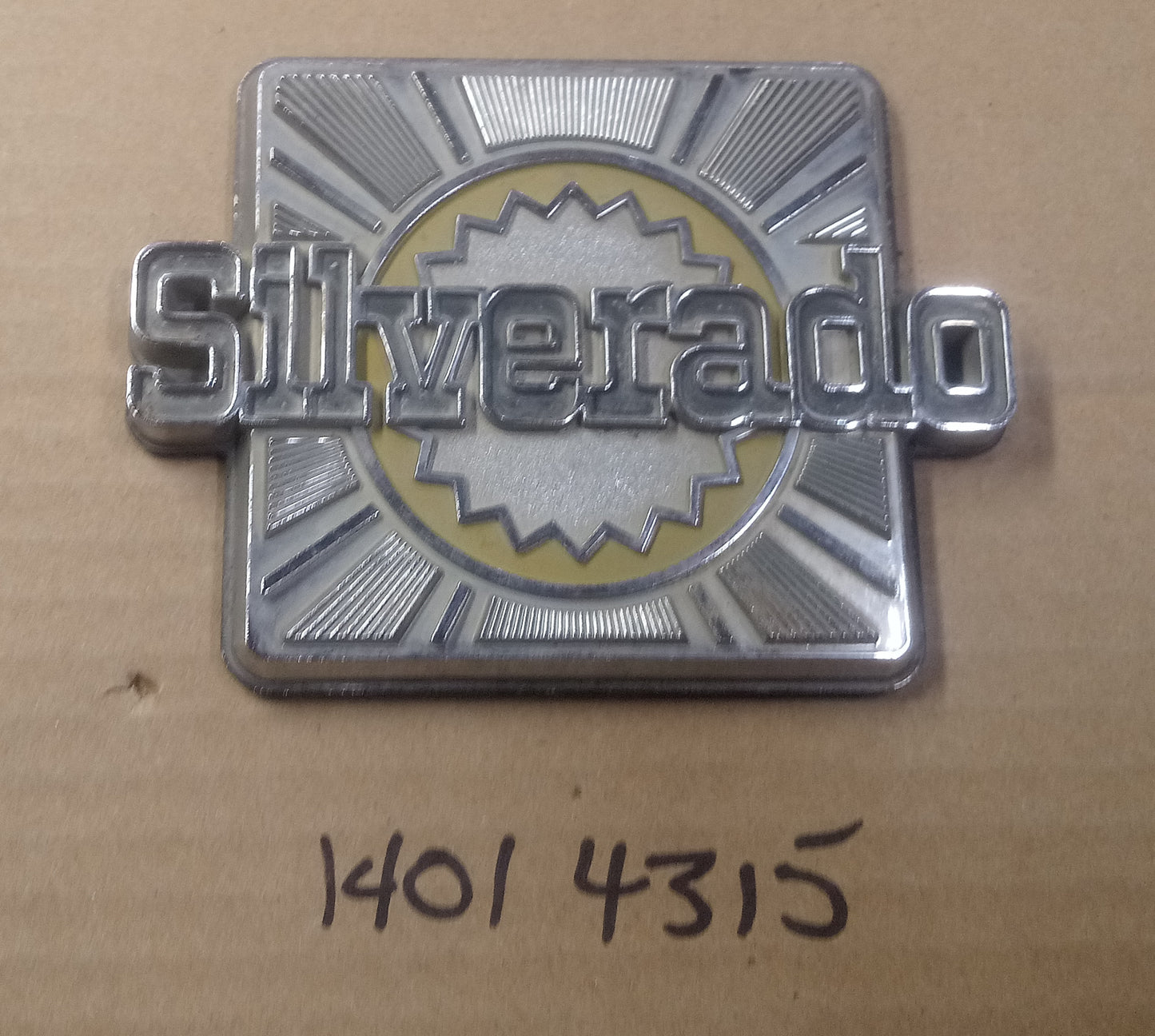 1973-80 Chevy Pickup Truck Silverado Badge