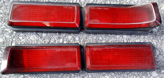 1972 Lincoln Continental MKIII taillight lenses pair