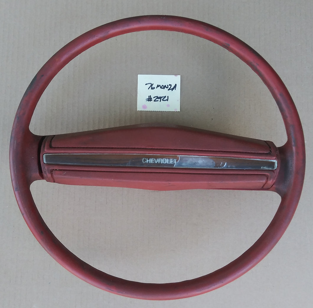 1976 Chevrolet Monza Towne Coupe steering wheel